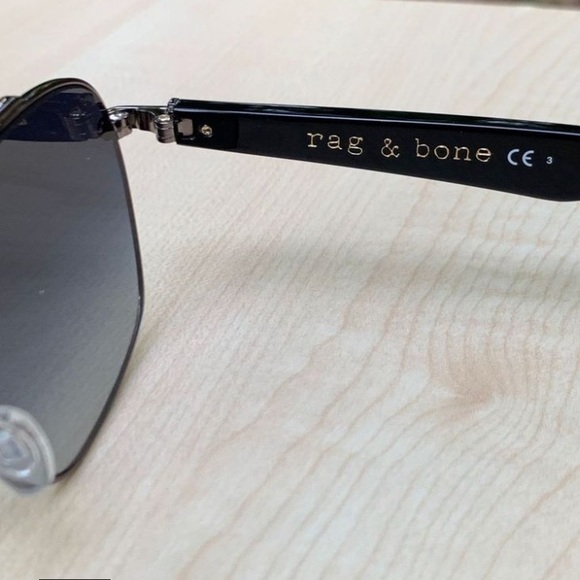 RAG & BONE SUNGLASSES new modern metal sunglasses in case LUXURY STREETWEAR - Picture 9 of 13